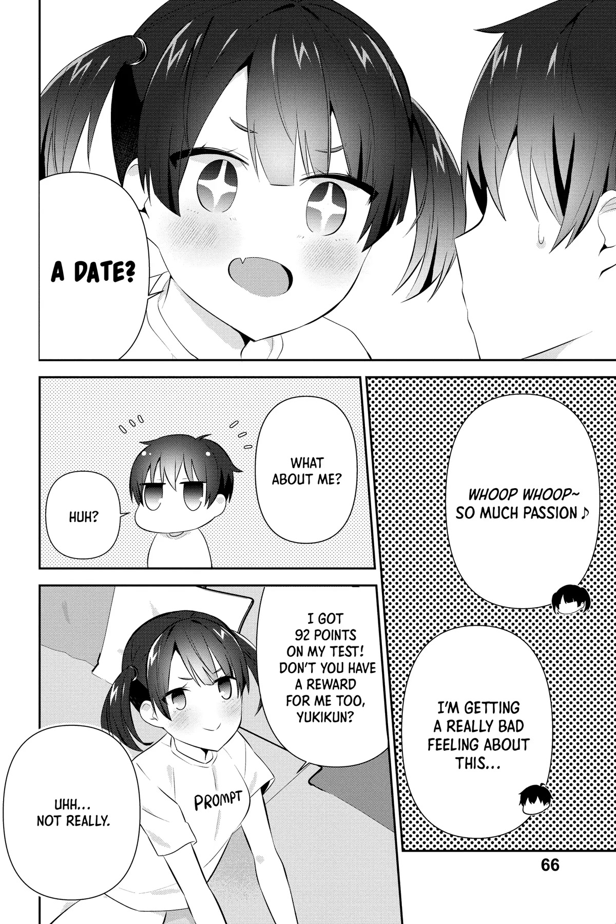 The Cute Girl Sitting Next to Me Is Trying to Make Me Fall in Love With Her as a Way to Ridicule Me, but the Tables Were Turned on Her Before She Knew It Chapter 18 page 4 - Chapter 18