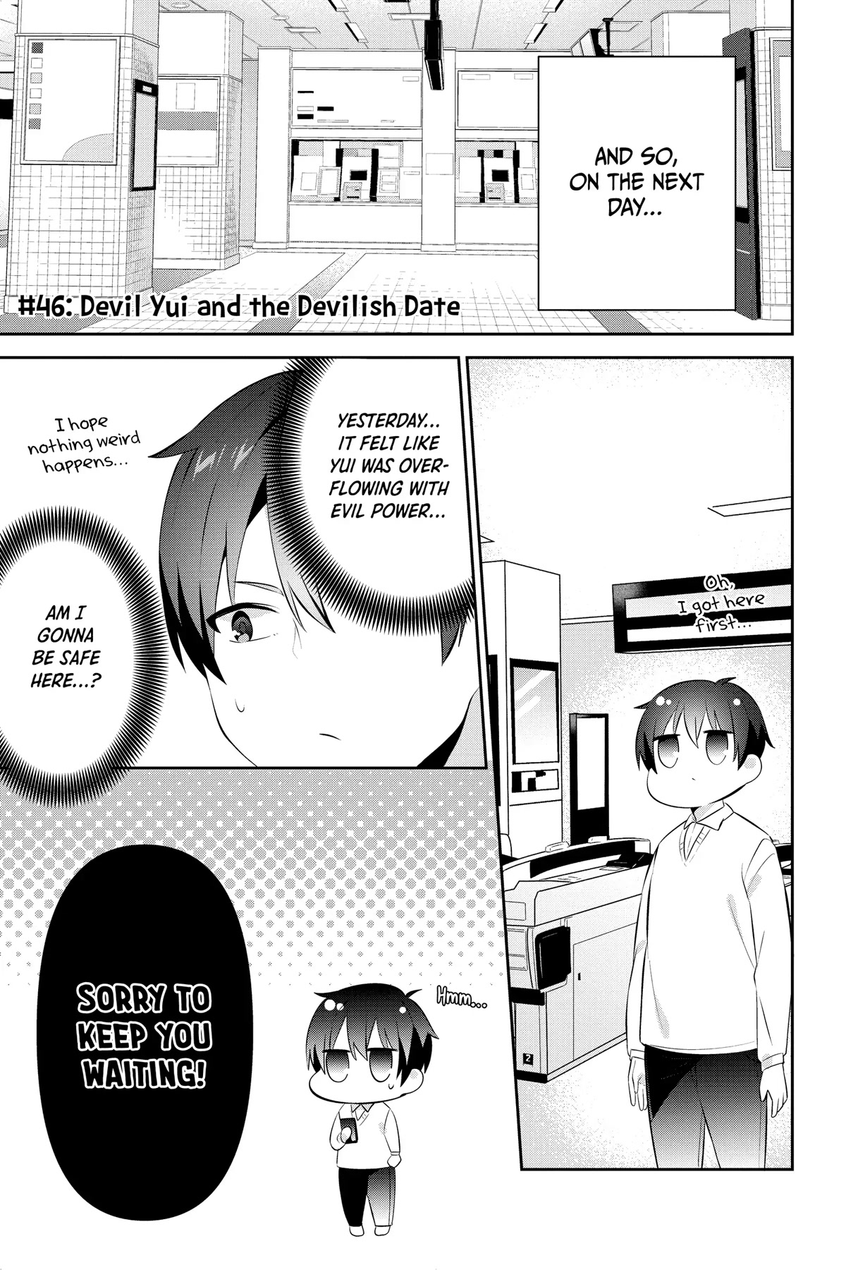 The Cute Girl Sitting Next to Me Is Trying to Make Me Fall in Love With Her as a Way to Ridicule Me, but the Tables Were Turned on Her Before She Knew It Chapter 18 page 7 - Chapter 18