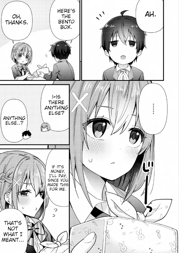 The Cute Girl Sitting Next to Me Is Trying to Make Me Fall in Love With Her as a Way to Ridicule Me, but the Tables Were Turned on Her Before She Knew It Chapter 2 page 13 - Chapter 2