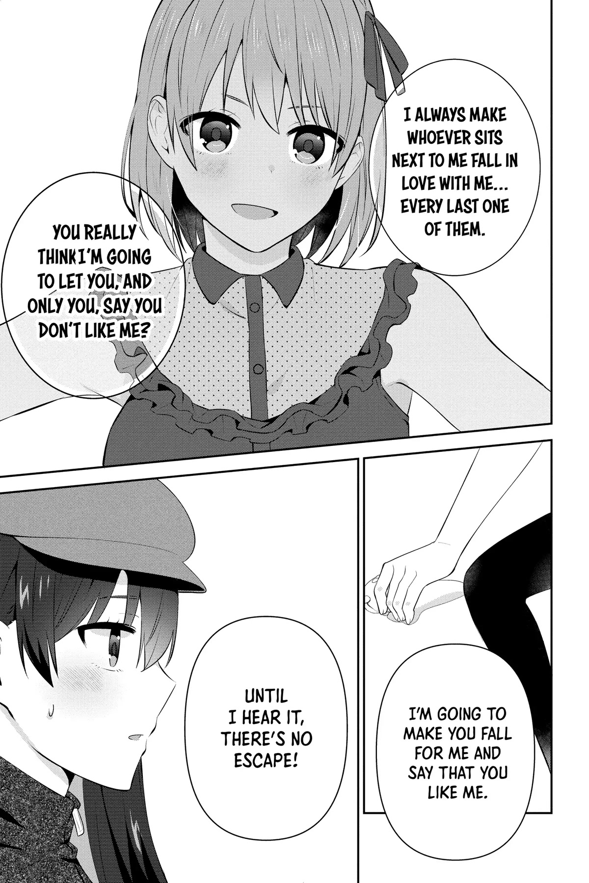 The Cute Girl Sitting Next to Me Is Trying to Make Me Fall in Love With Her as a Way to Ridicule Me, but the Tables Were Turned on Her Before She Knew It Chapter 20 page 19 - Chapter 20