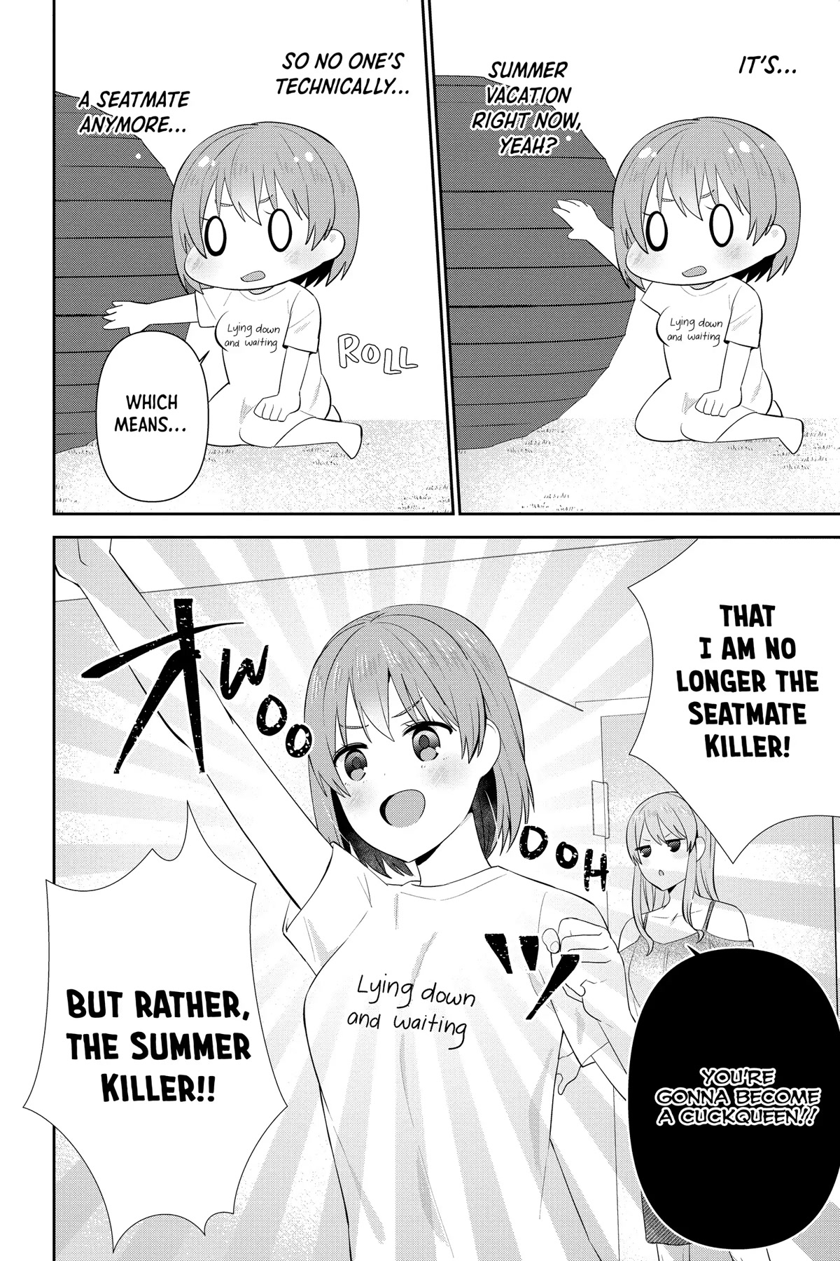 The Cute Girl Sitting Next to Me Is Trying to Make Me Fall in Love With Her as a Way to Ridicule Me, but the Tables Were Turned on Her Before She Knew It Chapter 21 page 12 - Chapter 21