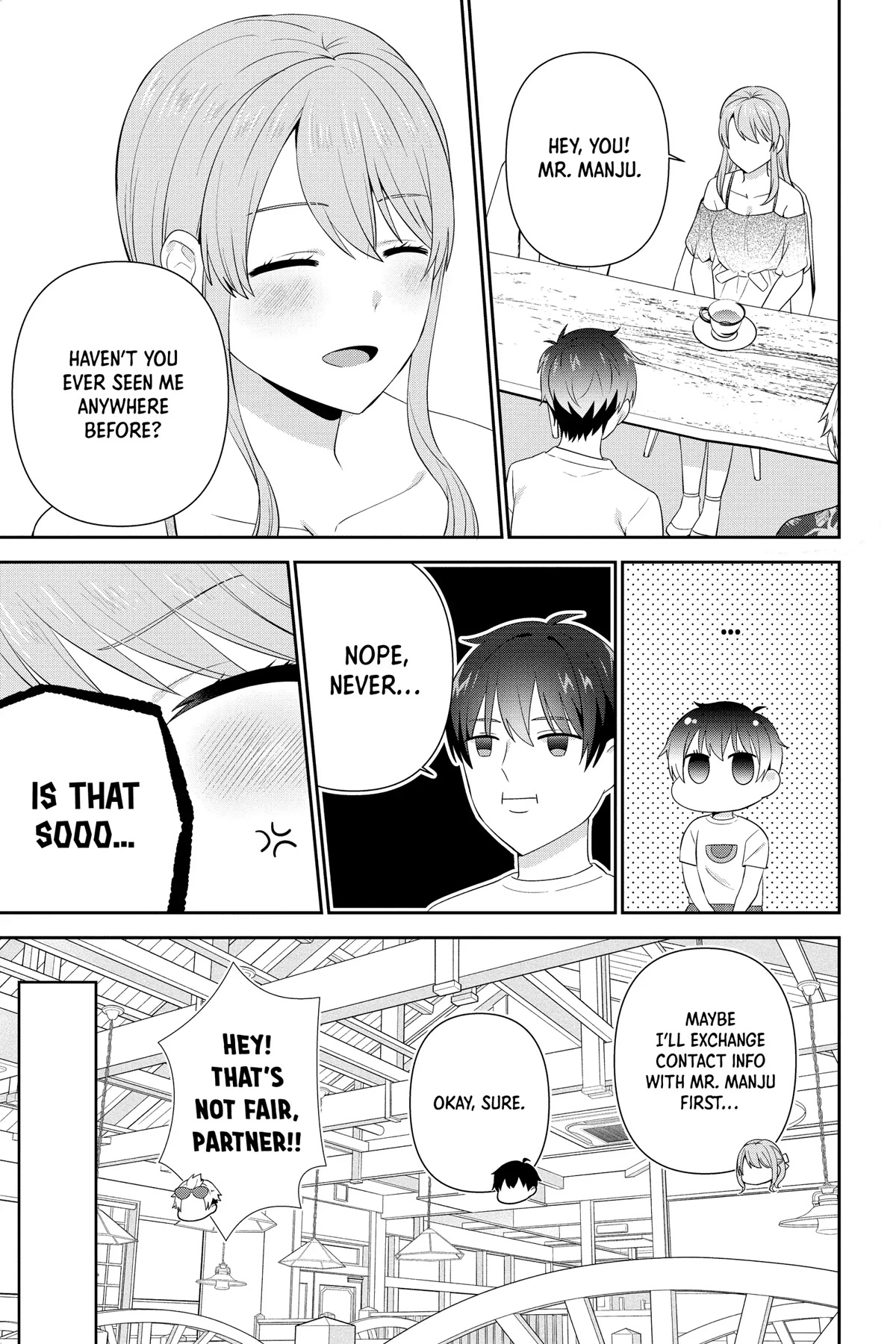 The Cute Girl Sitting Next to Me Is Trying to Make Me Fall in Love With Her as a Way to Ridicule Me, but the Tables Were Turned on Her Before She Knew It Chapter 21 page 9 - Chapter 21