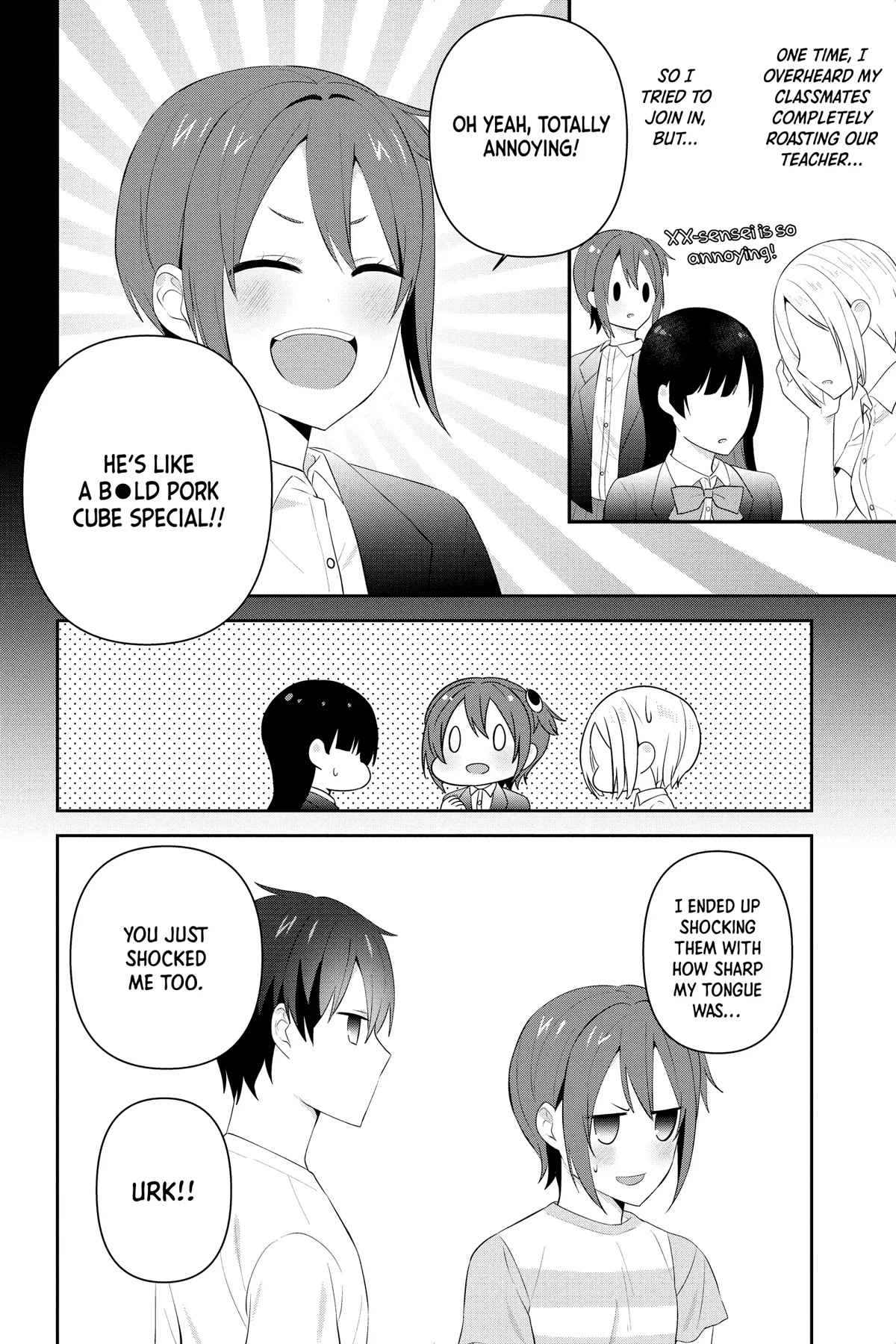 The Cute Girl Sitting Next to Me Is Trying to Make Me Fall in Love With Her as a Way to Ridicule Me, but the Tables Were Turned on Her Before She Knew It Chapter 22 page 10 - Chapter 22