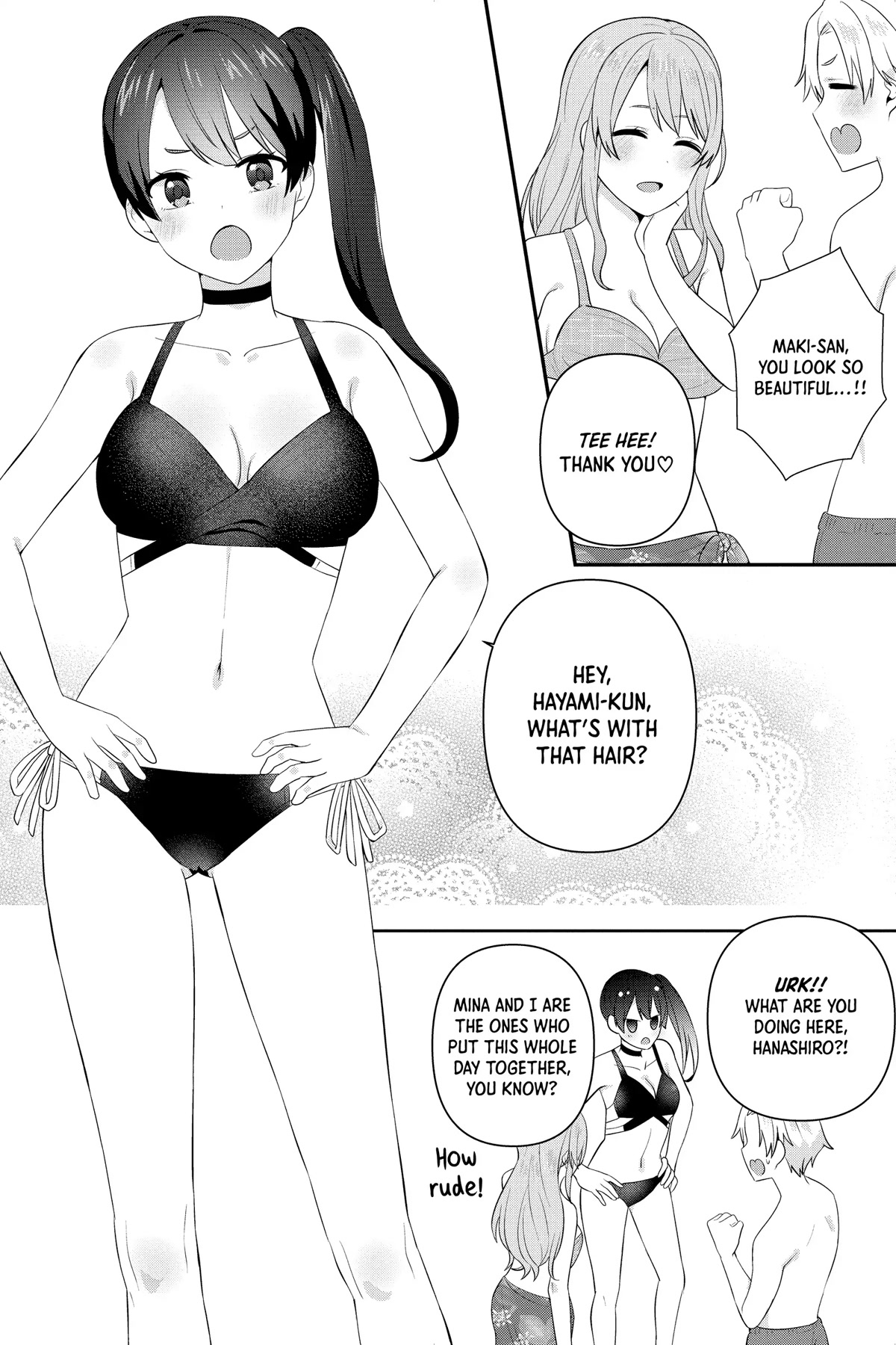 The Cute Girl Sitting Next to Me Is Trying to Make Me Fall in Love With Her as a Way to Ridicule Me, but the Tables Were Turned on Her Before She Knew It Chapter 23 page 4 - Chapter 23