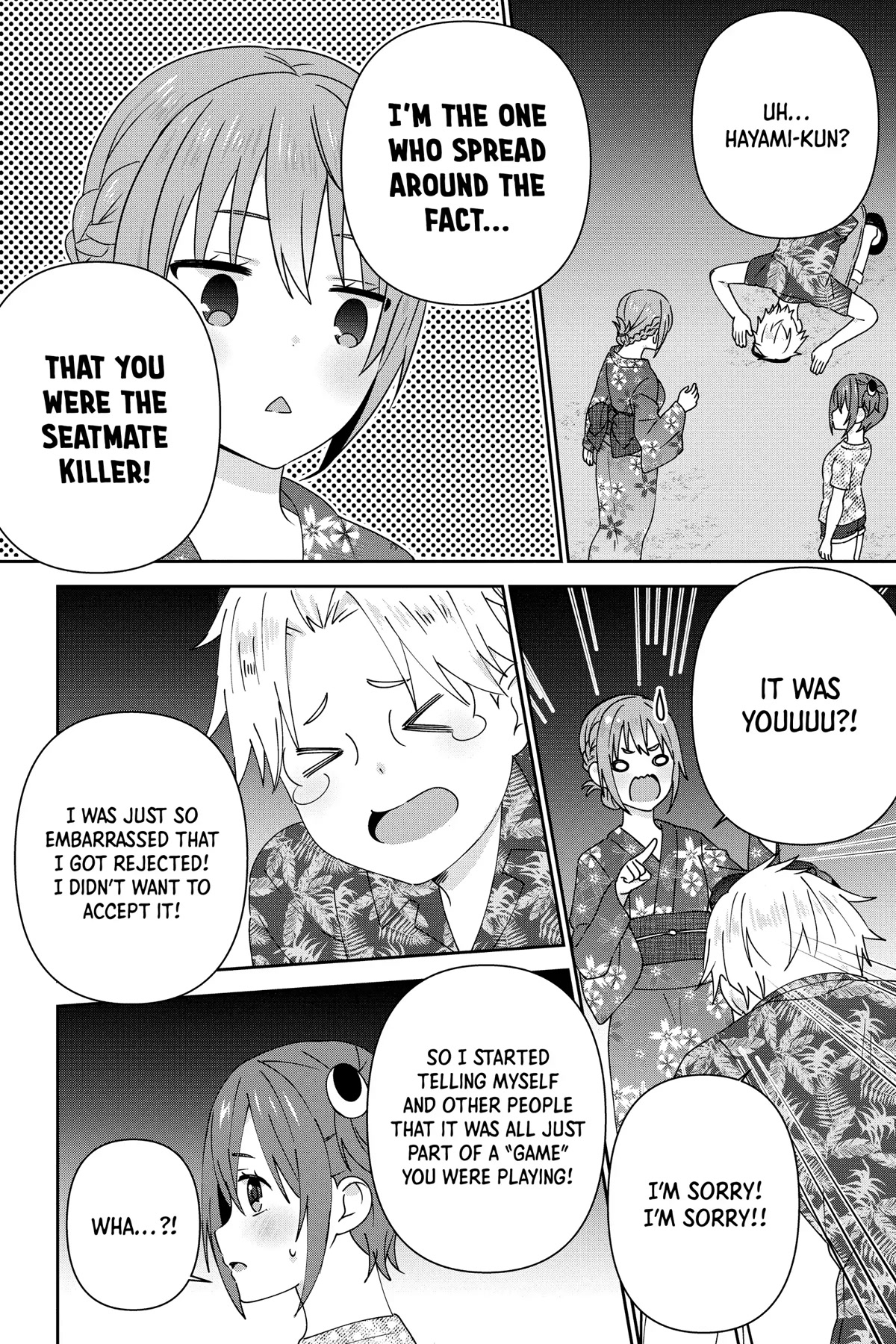 The Cute Girl Sitting Next to Me Is Trying to Make Me Fall in Love With Her as a Way to Ridicule Me, but the Tables Were Turned on Her Before She Knew It Chapter 24 page 28 - Chapter 24
