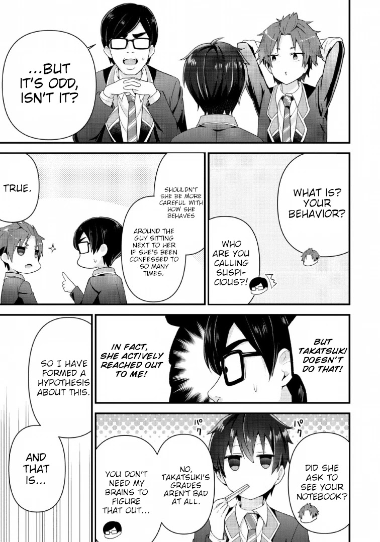 The Cute Girl Sitting Next to Me Is Trying to Make Me Fall in Love With Her as a Way to Ridicule Me, but the Tables Were Turned on Her Before She Knew It Chapter 4 page 11 - Chapter 4