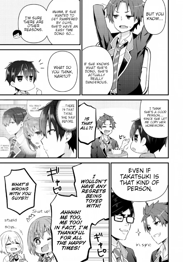 The Cute Girl Sitting Next to Me Is Trying to Make Me Fall in Love With Her as a Way to Ridicule Me, but the Tables Were Turned on Her Before She Knew It Chapter 4 page 13 - Chapter 4