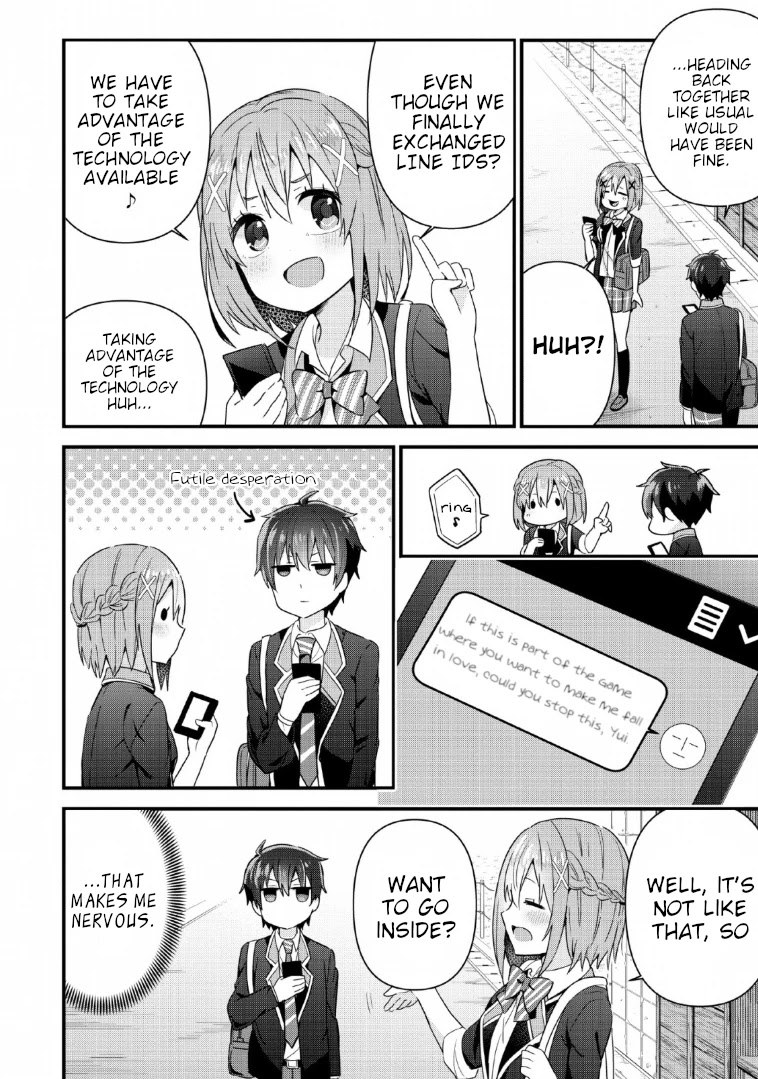 The Cute Girl Sitting Next to Me Is Trying to Make Me Fall in Love With Her as a Way to Ridicule Me, but the Tables Were Turned on Her Before She Knew It Chapter 4 page 18 - Chapter 4