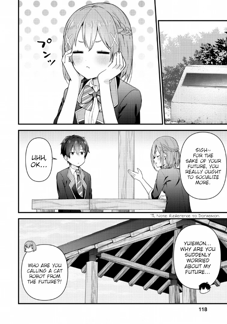The Cute Girl Sitting Next to Me Is Trying to Make Me Fall in Love With Her as a Way to Ridicule Me, but the Tables Were Turned on Her Before She Knew It Chapter 4 page 22 - Chapter 4