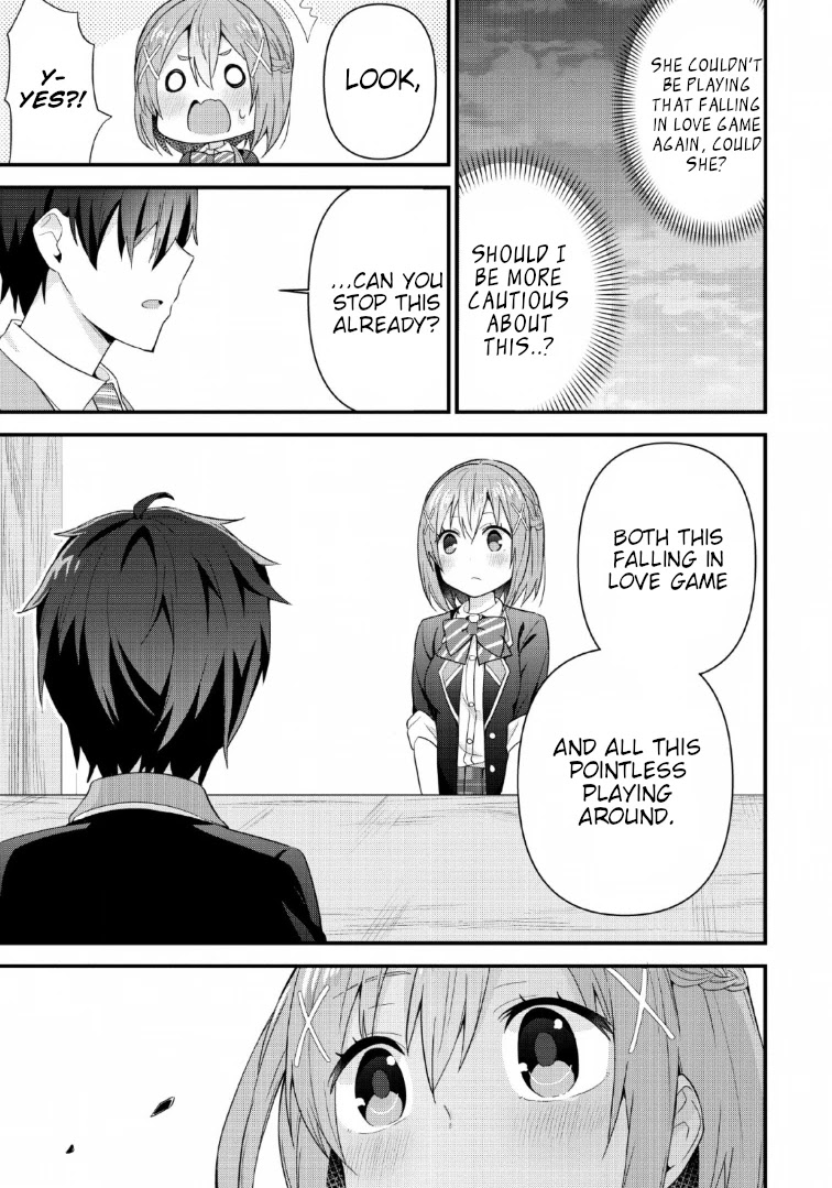 The Cute Girl Sitting Next to Me Is Trying to Make Me Fall in Love With Her as a Way to Ridicule Me, but the Tables Were Turned on Her Before She Knew It Chapter 4 page 25 - Chapter 4