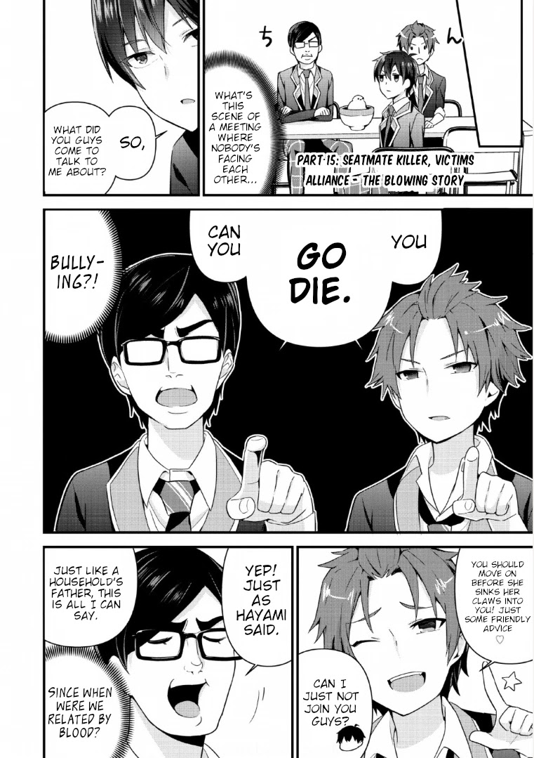 The Cute Girl Sitting Next to Me Is Trying to Make Me Fall in Love With Her as a Way to Ridicule Me, but the Tables Were Turned on Her Before She Knew It Chapter 4 page 6 - Chapter 4