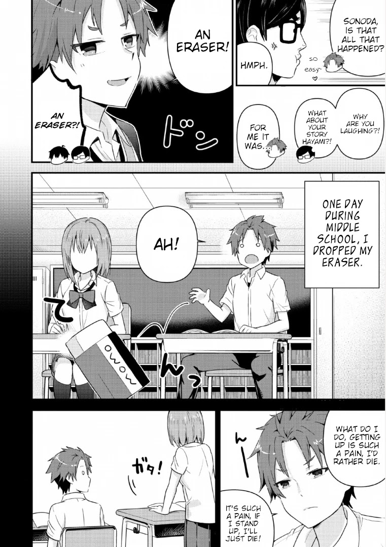The Cute Girl Sitting Next to Me Is Trying to Make Me Fall in Love With Her as a Way to Ridicule Me, but the Tables Were Turned on Her Before She Knew It Chapter 4 page 8 - Chapter 4