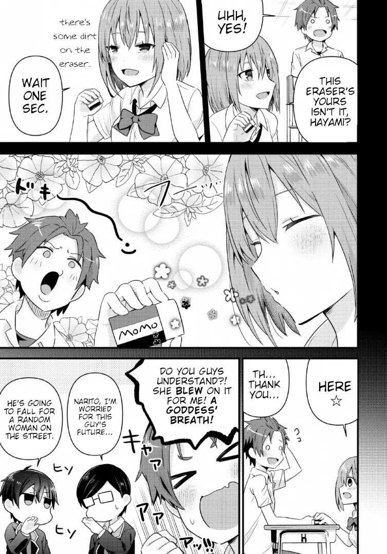 The Cute Girl Sitting Next to Me Is Trying to Make Me Fall in Love With Her as a Way to Ridicule Me, but the Tables Were Turned on Her Before She Knew It Chapter 4 page 9 - Chapter 4