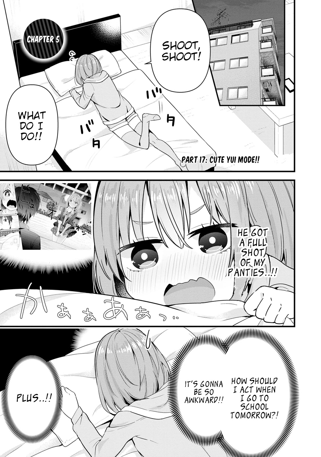 The Cute Girl Sitting Next to Me Is Trying to Make Me Fall in Love With Her as a Way to Ridicule Me, but the Tables Were Turned on Her Before She Knew It Chapter 5 page 1 - Chapter 5