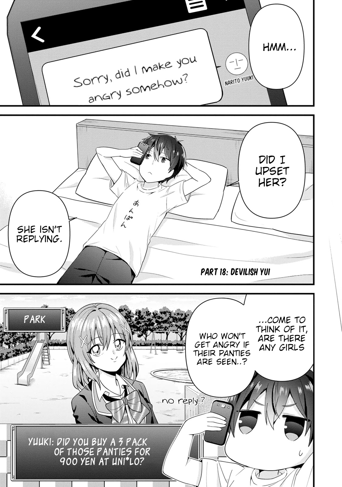 The Cute Girl Sitting Next to Me Is Trying to Make Me Fall in Love With Her as a Way to Ridicule Me, but the Tables Were Turned on Her Before She Knew It Chapter 5 page 13 - Chapter 5