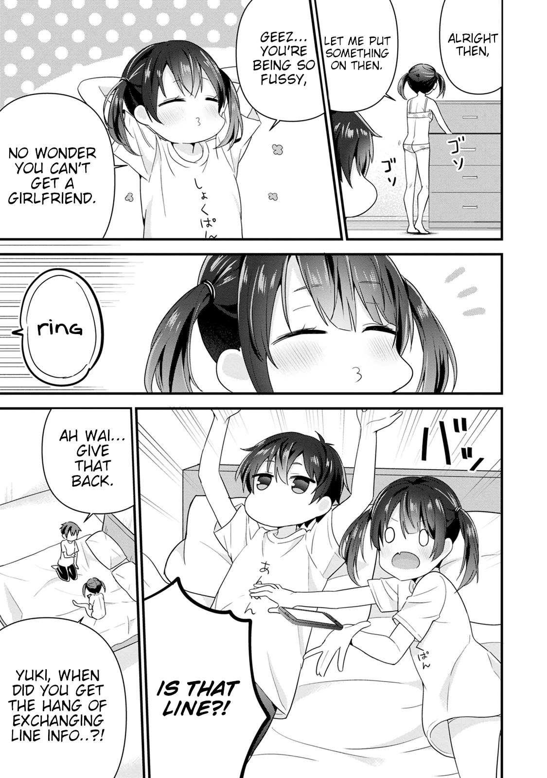 The Cute Girl Sitting Next to Me Is Trying to Make Me Fall in Love With Her as a Way to Ridicule Me, but the Tables Were Turned on Her Before She Knew It Chapter 5 page 15 - Chapter 5