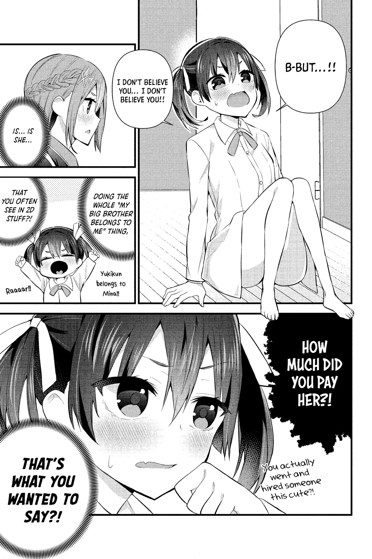 The Cute Girl Sitting Next to Me Is Trying to Make Me Fall in Love With Her as a Way to Ridicule Me, but the Tables Were Turned on Her Before She Knew It Chapter 7 page 13 - Chapter 7