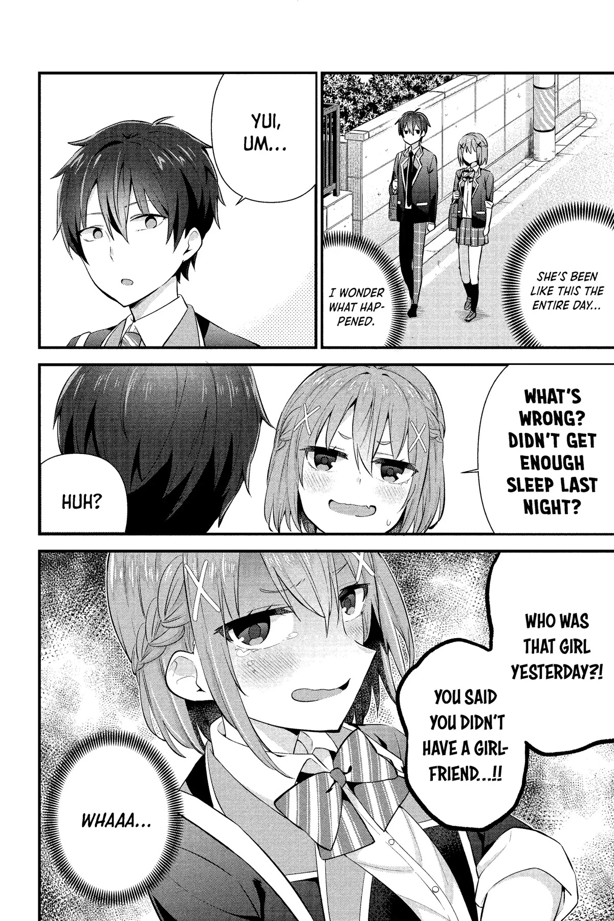 The Cute Girl Sitting Next to Me Is Trying to Make Me Fall in Love With Her as a Way to Ridicule Me, but the Tables Were Turned on Her Before She Knew It Chapter 7 page 2 - Chapter 7