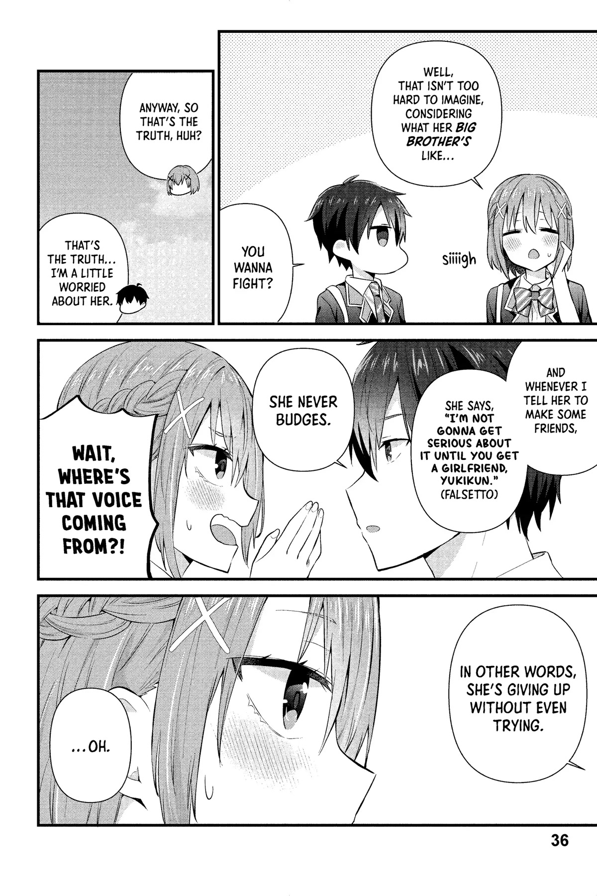 The Cute Girl Sitting Next to Me Is Trying to Make Me Fall in Love With Her as a Way to Ridicule Me, but the Tables Were Turned on Her Before She Knew It Chapter 7 page 4 - Chapter 7
