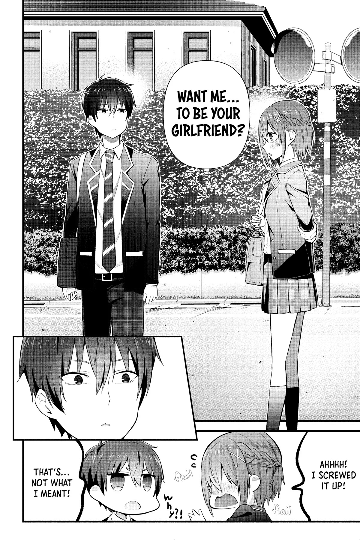 The Cute Girl Sitting Next to Me Is Trying to Make Me Fall in Love With Her as a Way to Ridicule Me, but the Tables Were Turned on Her Before She Knew It Chapter 7 page 6 - Chapter 7