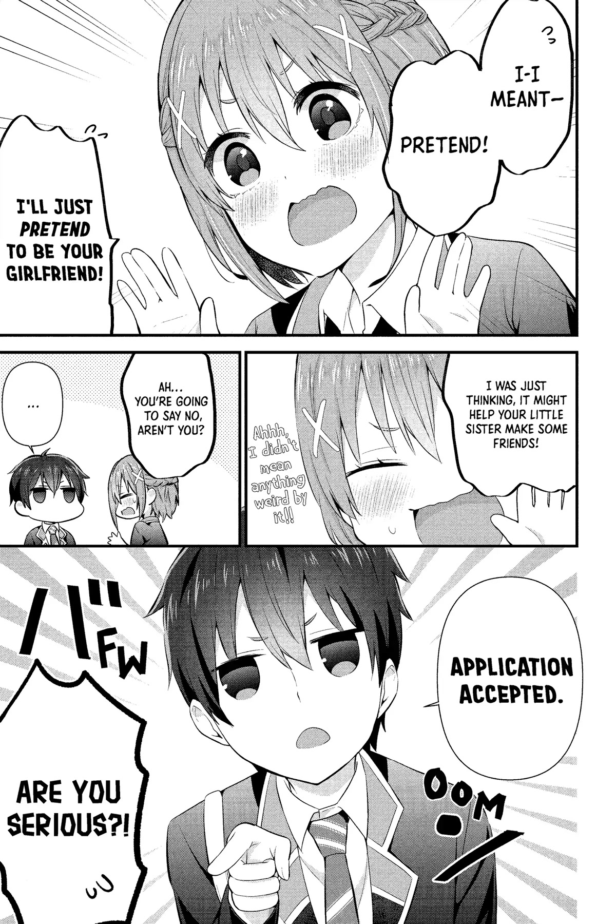 The Cute Girl Sitting Next to Me Is Trying to Make Me Fall in Love With Her as a Way to Ridicule Me, but the Tables Were Turned on Her Before She Knew It Chapter 7 page 7 - Chapter 7