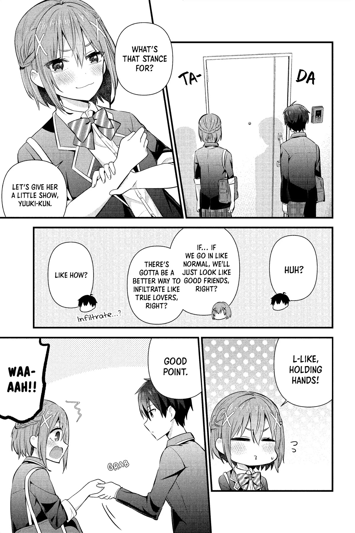 The Cute Girl Sitting Next to Me Is Trying to Make Me Fall in Love With Her as a Way to Ridicule Me, but the Tables Were Turned on Her Before She Knew It Chapter 7 page 9 - Chapter 7