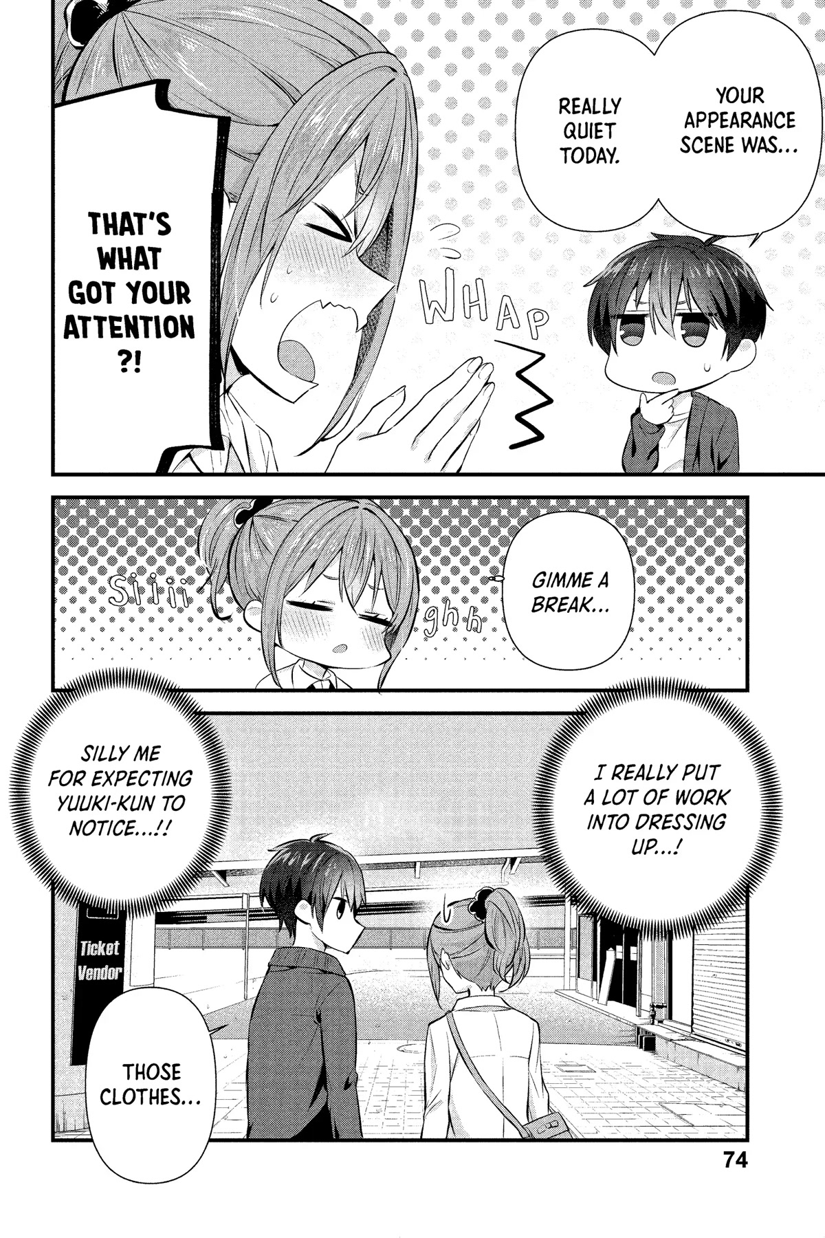 The Cute Girl Sitting Next to Me Is Trying to Make Me Fall in Love With Her as a Way to Ridicule Me, but the Tables Were Turned on Her Before She Knew It Chapter 8 page 10 - Chapter 8