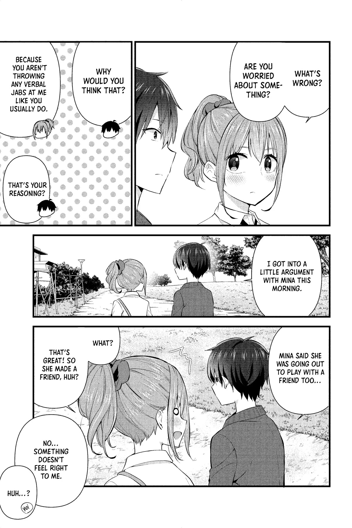 The Cute Girl Sitting Next to Me Is Trying to Make Me Fall in Love With Her as a Way to Ridicule Me, but the Tables Were Turned on Her Before She Knew It Chapter 8 page 13 - Chapter 8