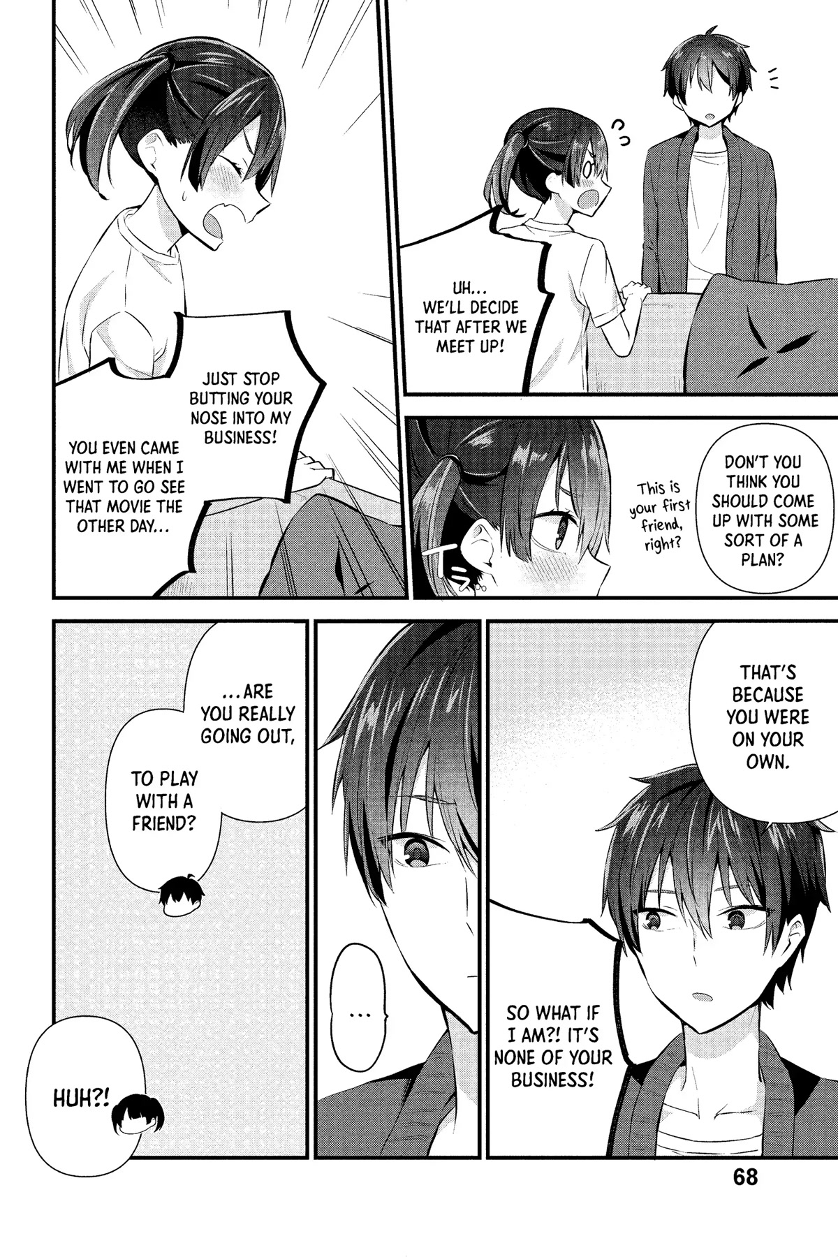The Cute Girl Sitting Next to Me Is Trying to Make Me Fall in Love With Her as a Way to Ridicule Me, but the Tables Were Turned on Her Before She Knew It Chapter 8 page 4 - Chapter 8