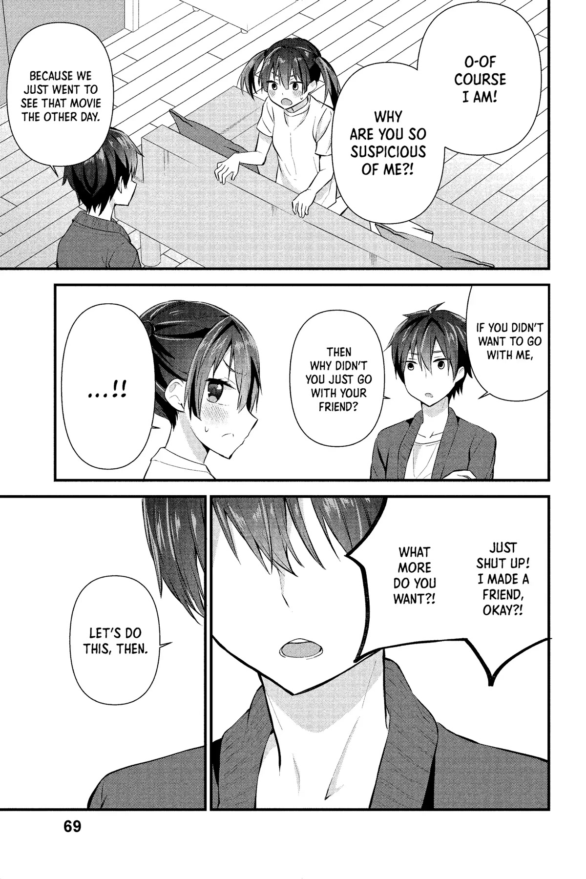 The Cute Girl Sitting Next to Me Is Trying to Make Me Fall in Love With Her as a Way to Ridicule Me, but the Tables Were Turned on Her Before She Knew It Chapter 8 page 5 - Chapter 8