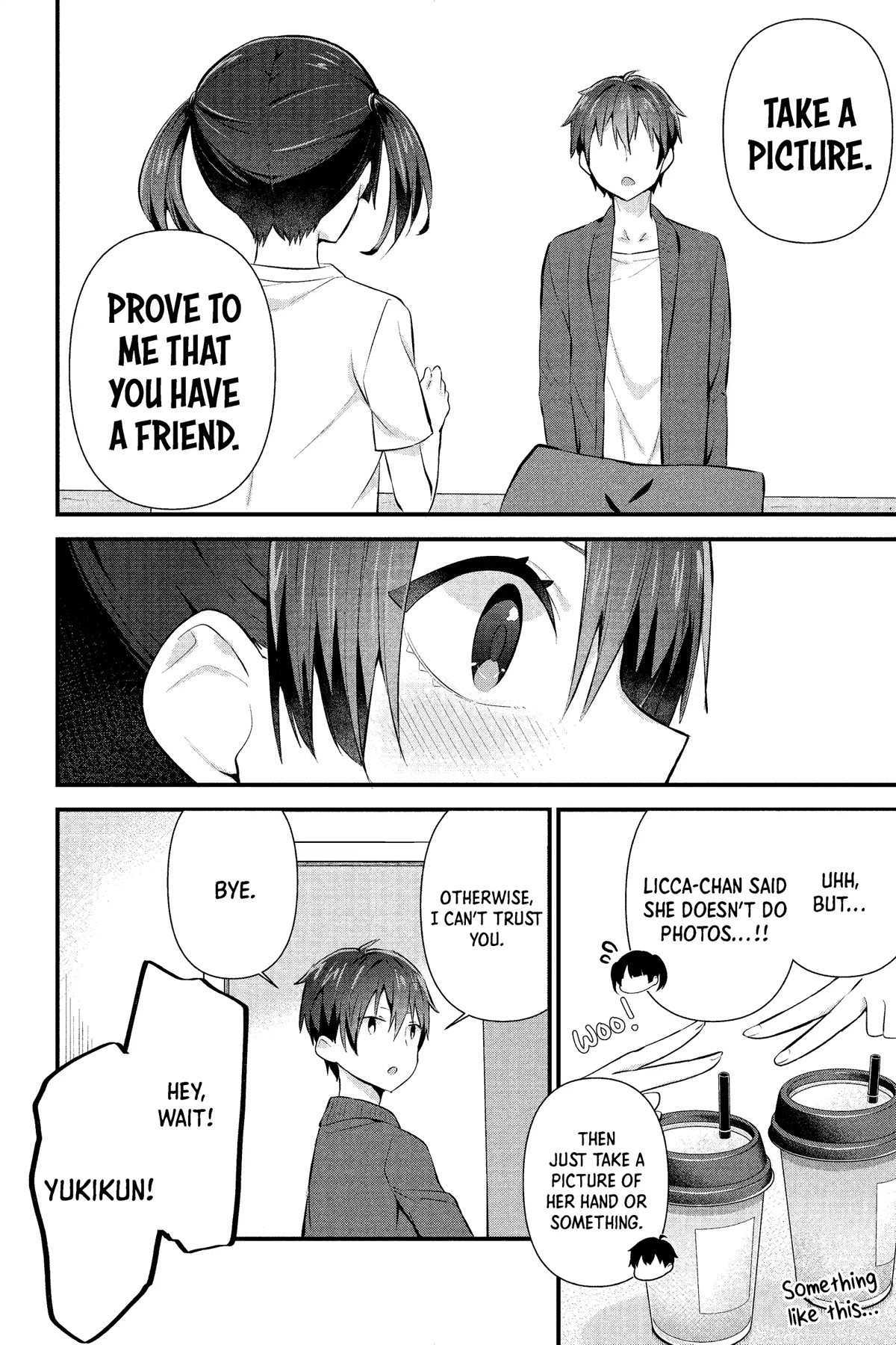 The Cute Girl Sitting Next to Me Is Trying to Make Me Fall in Love With Her as a Way to Ridicule Me, but the Tables Were Turned on Her Before She Knew It Chapter 8 page 6 - Chapter 8