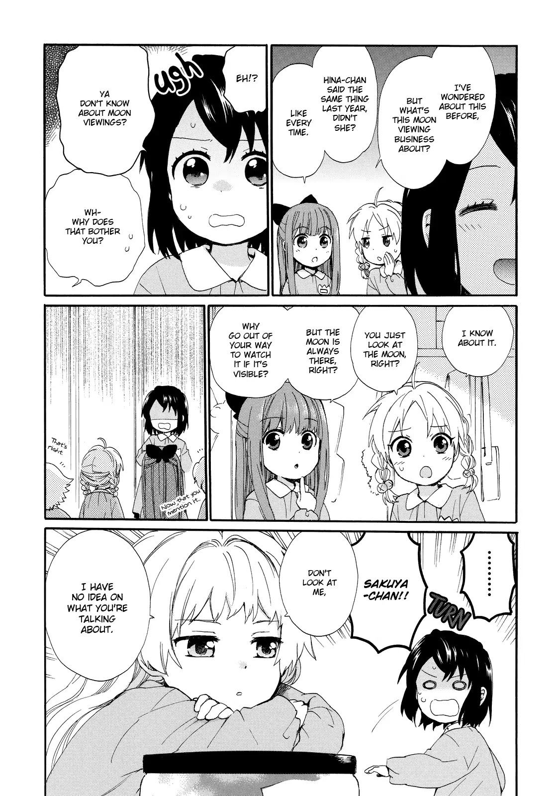 The Cute Little Granny Girl Hinata-chan Chapter 13 page 3 - Chapter 13: The Moon Viewing-like Party