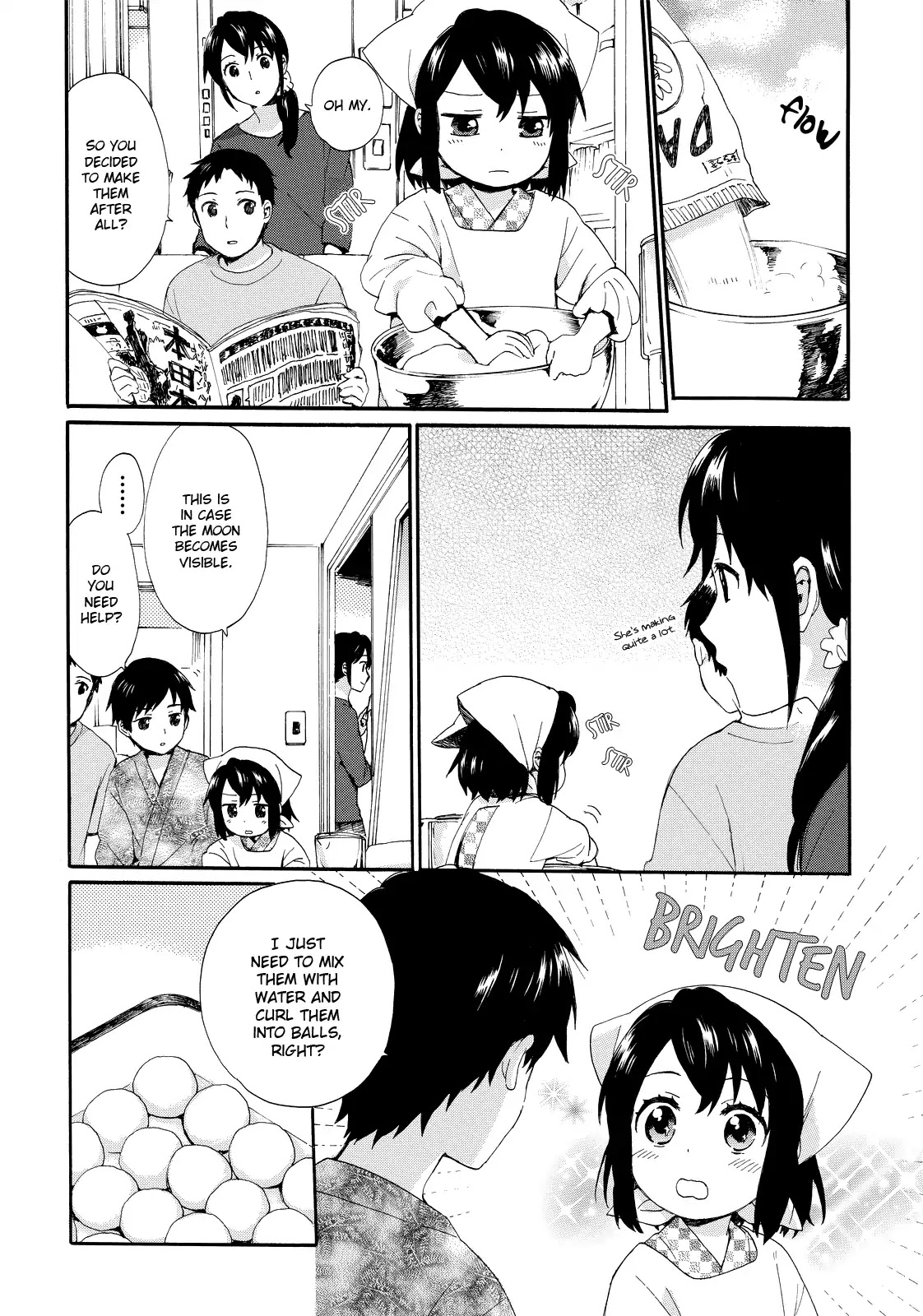 The Cute Little Granny Girl Hinata-chan Chapter 13 page 8 - Chapter 13: The Moon Viewing-like Party