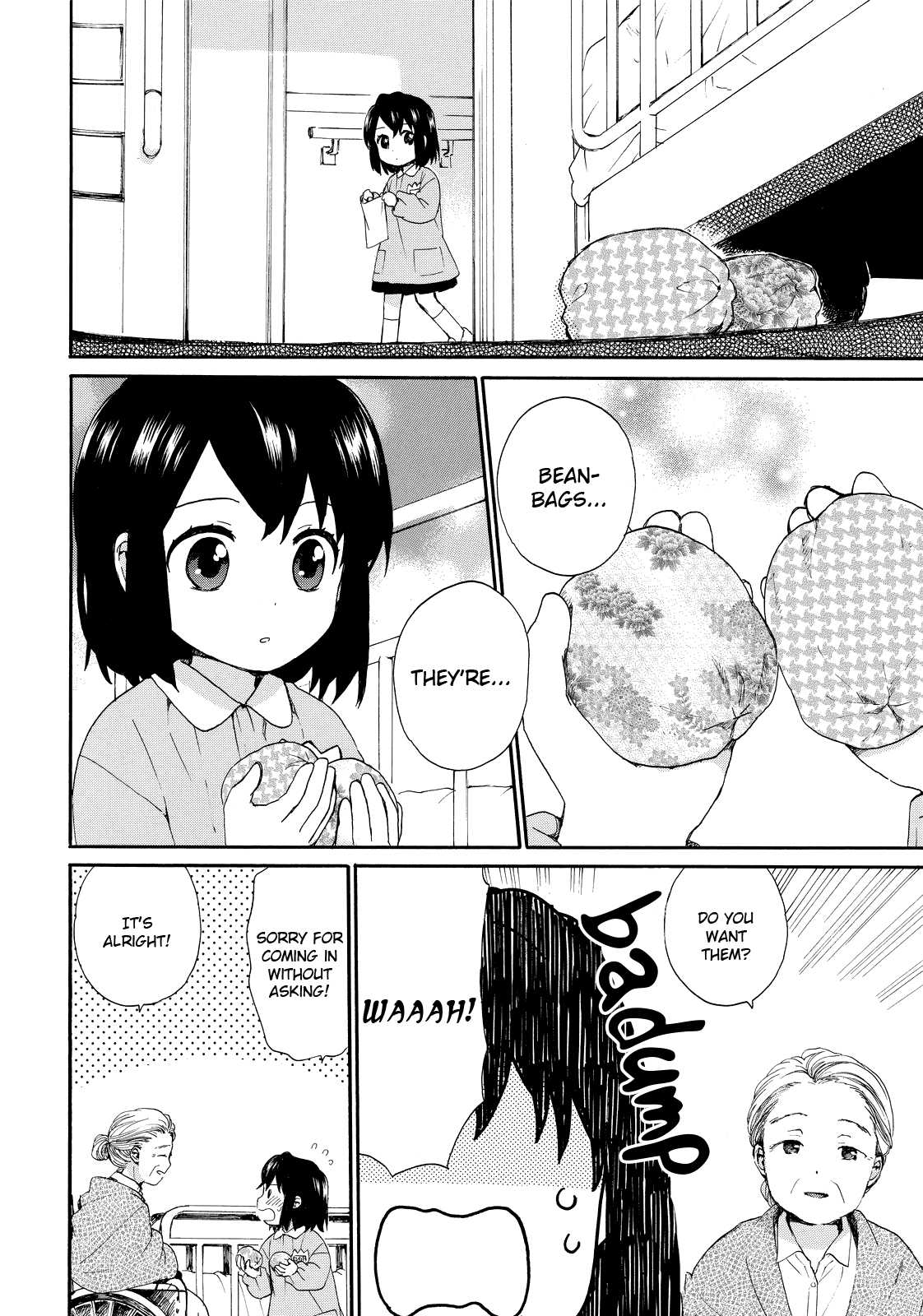 The Cute Little Granny Girl Hinata-chan Chapter 15 page 4 - Chapter 15: The Promise-like Beanbags