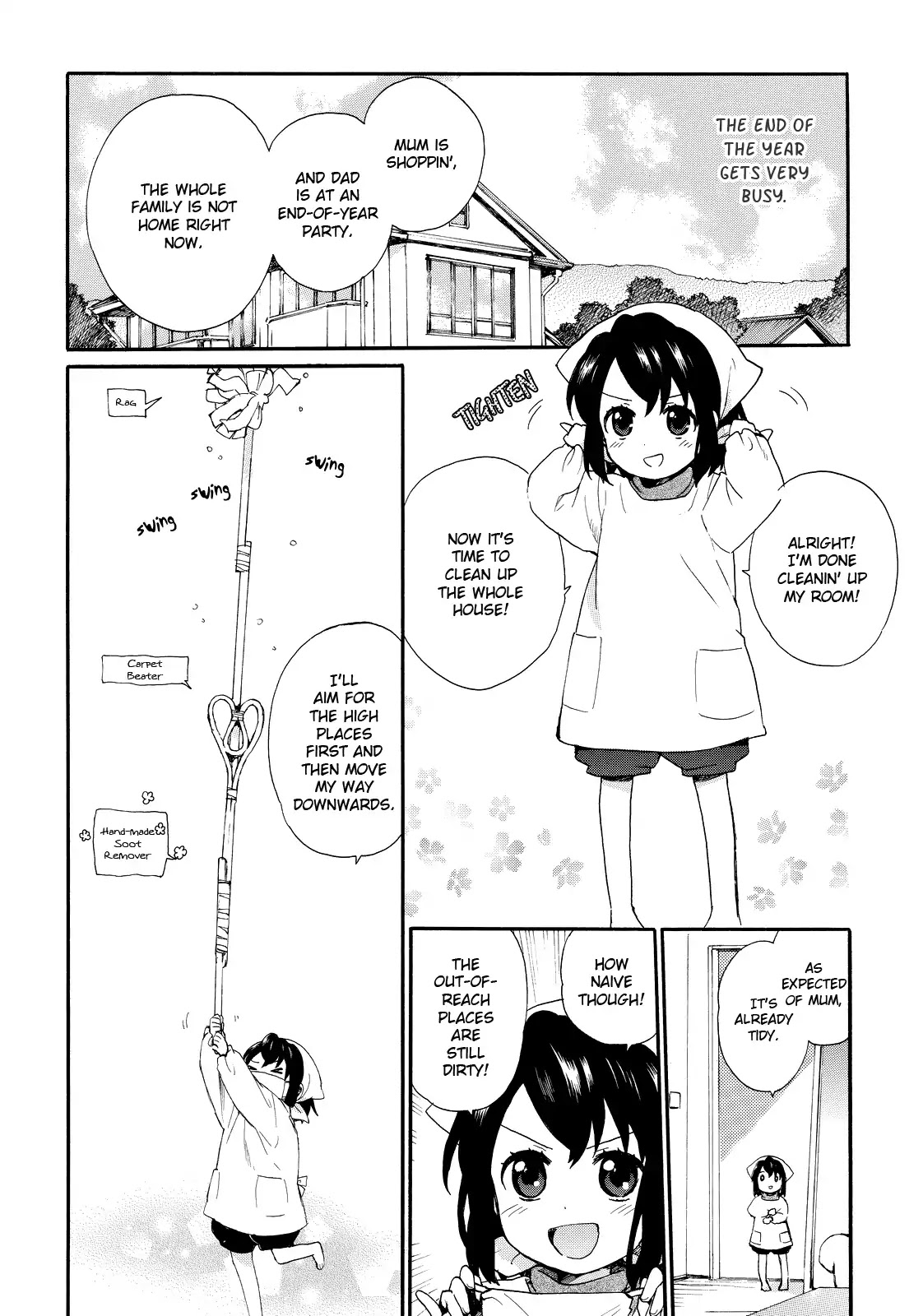 The Cute Little Granny Girl Hinata-chan Chapter 16 page 6 - Chapter 16: The End-of-Year-like Big Cleanup