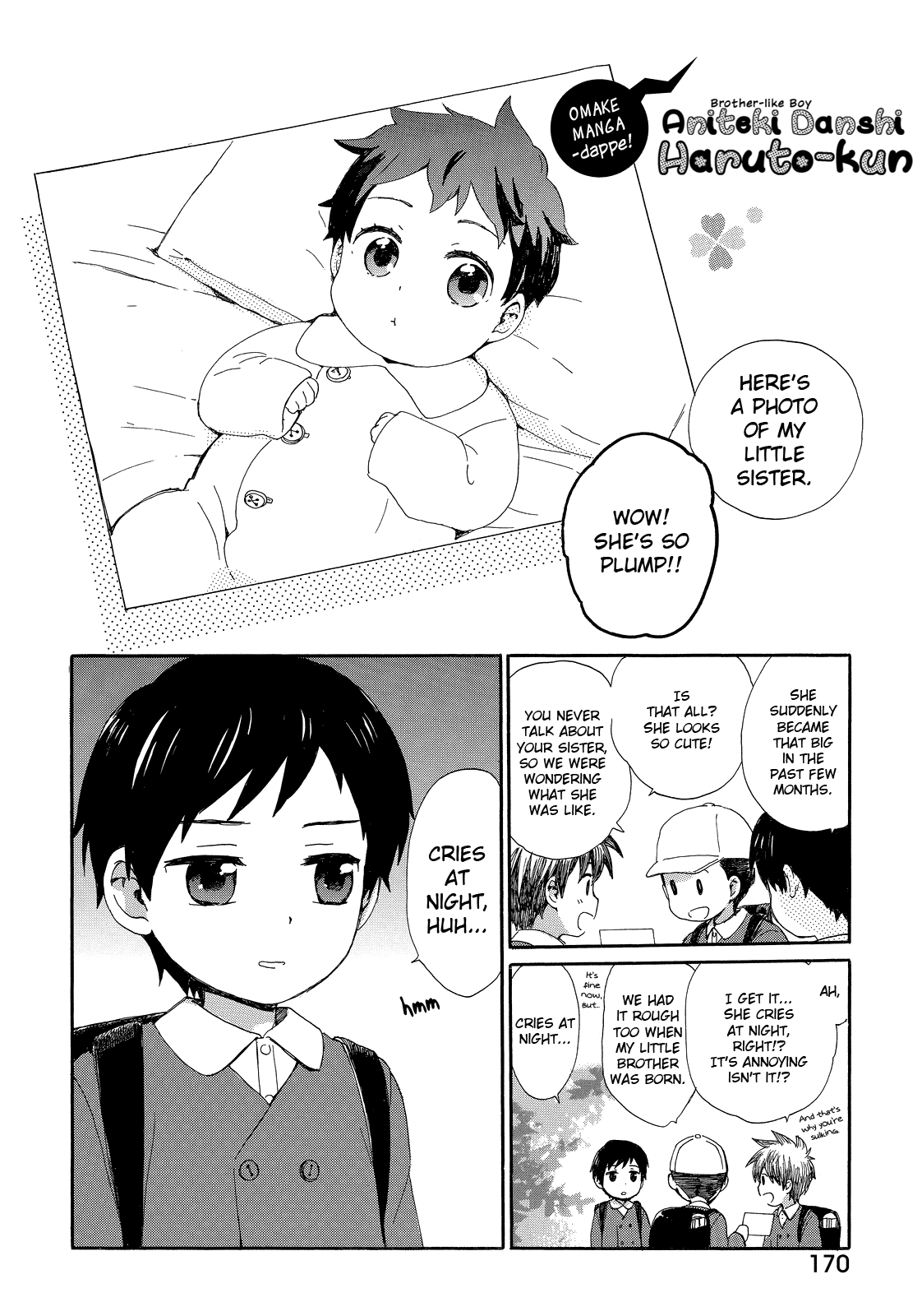 The Cute Little Granny Girl Hinata-chan Chapter 18.5 page 1 - Chapter 18.5: Aniteki Danshi Haruto-kun