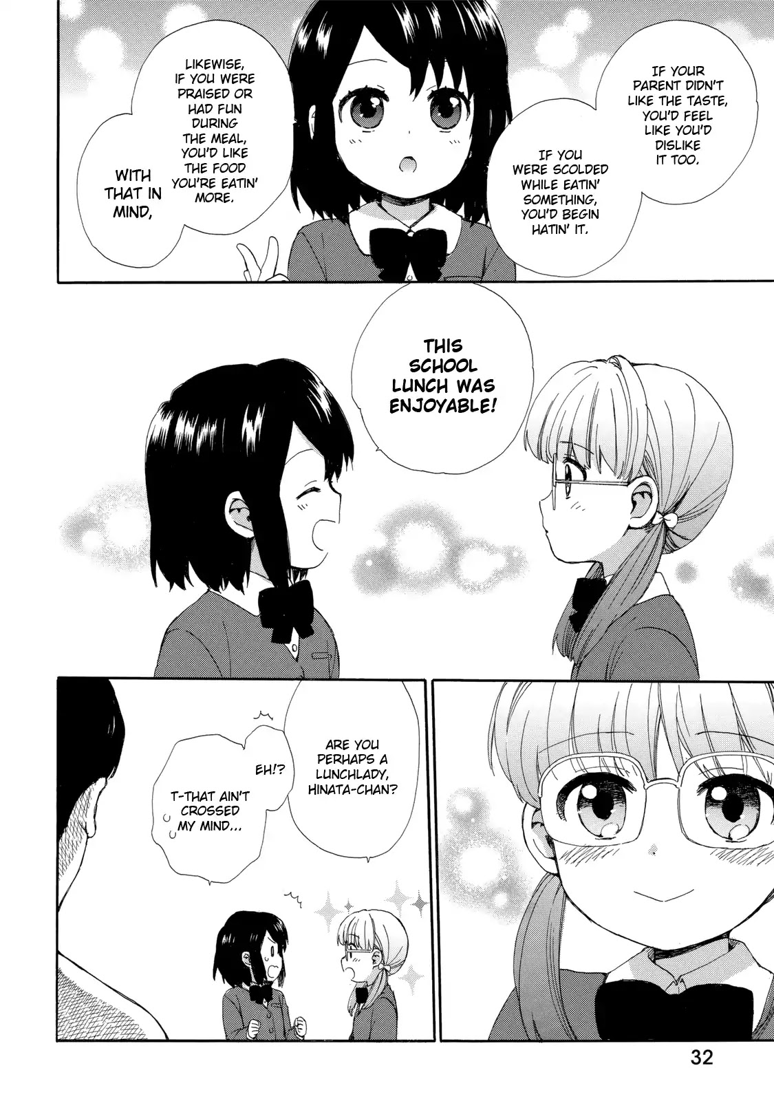 The Cute Little Granny Girl Hinata-chan Chapter 20 page 12 - Chapter 20: The School Lunch-like Pickiness