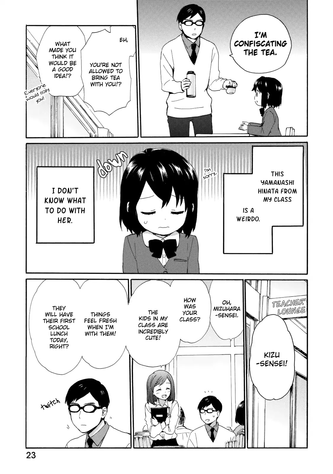 The Cute Little Granny Girl Hinata-chan Chapter 20 page 3 - Chapter 20: The School Lunch-like Pickiness