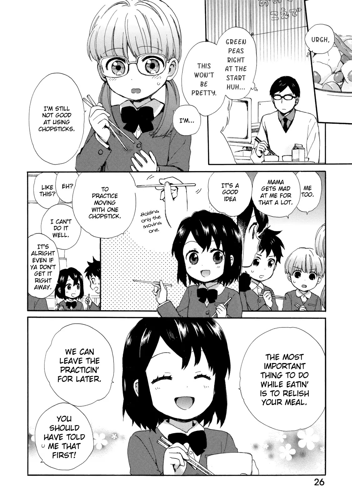 The Cute Little Granny Girl Hinata-chan Chapter 20 page 6 - Chapter 20: The School Lunch-like Pickiness