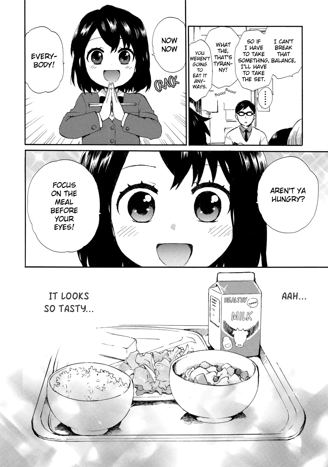 The Cute Little Granny Girl Hinata-chan Chapter 20 page 8 - Chapter 20: The School Lunch-like Pickiness