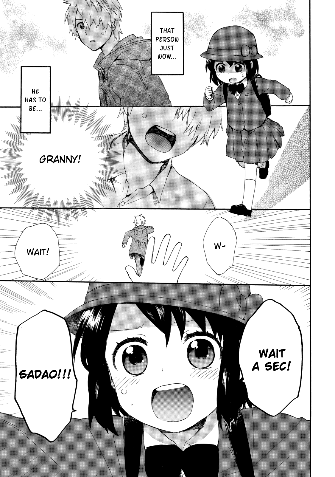 The Cute Little Granny Girl Hinata-chan Chapter 21 page 3 - Chapter 21: The Encounter-like Grandson of Today