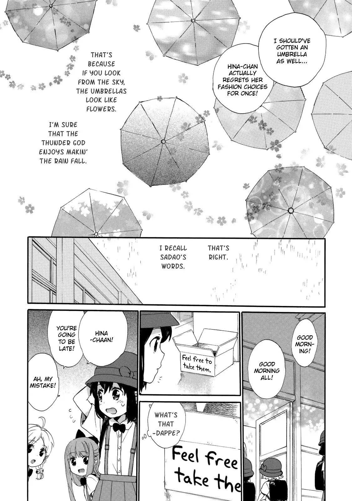 The Cute Little Granny Girl Hinata-chan Chapter 24 page 3 - Chapter 24: The Rain-like Frolic