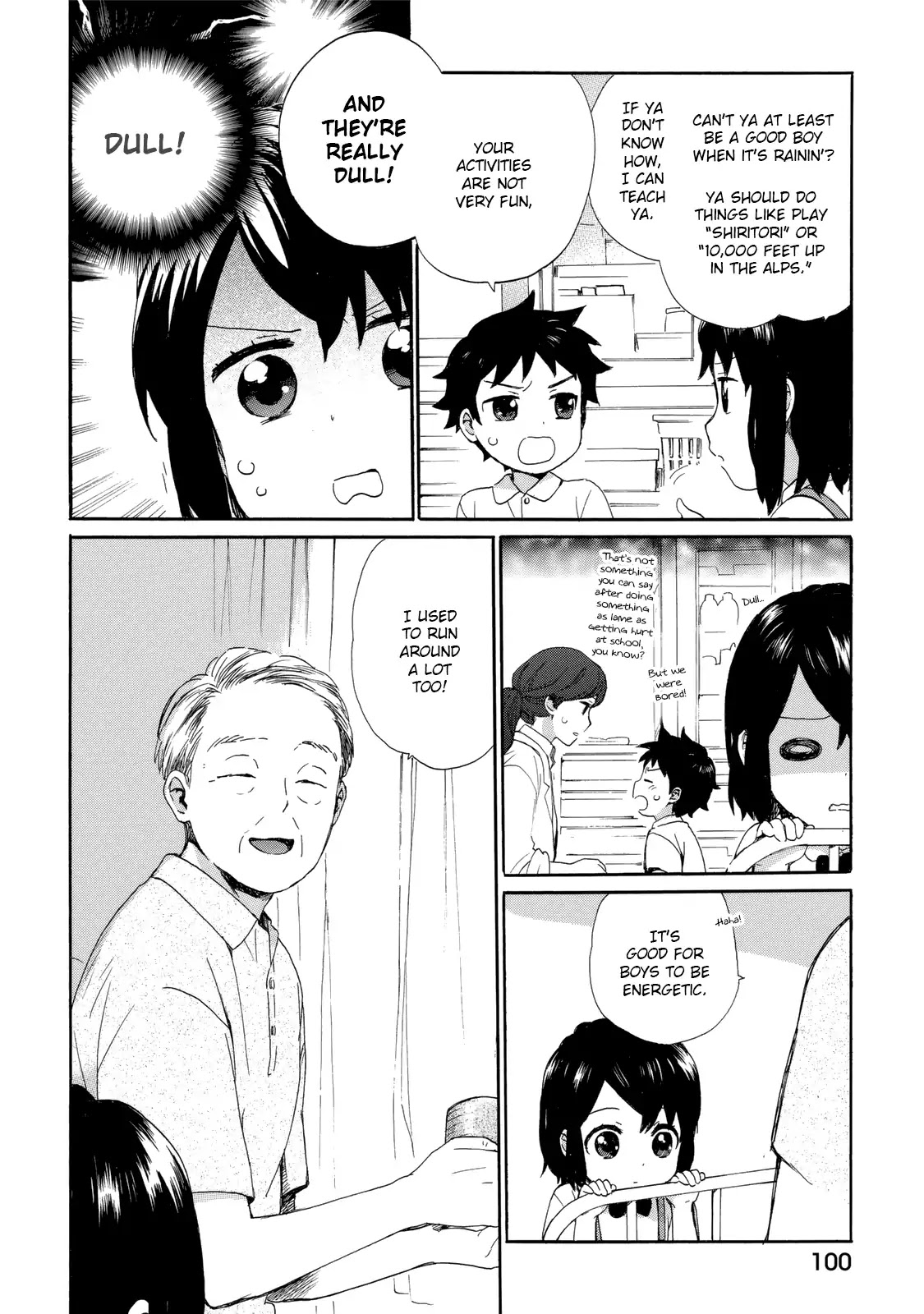 The Cute Little Granny Girl Hinata-chan Chapter 24 page 6 - Chapter 24: The Rain-like Frolic