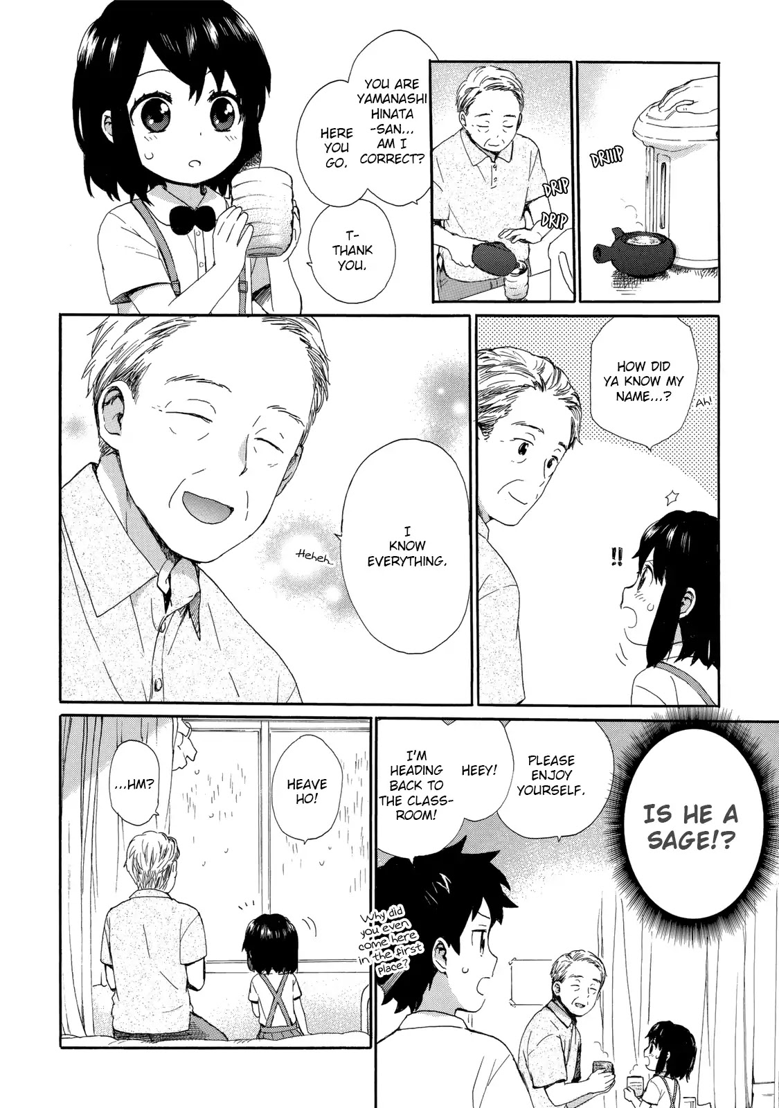 The Cute Little Granny Girl Hinata-chan Chapter 24 page 8 - Chapter 24: The Rain-like Frolic