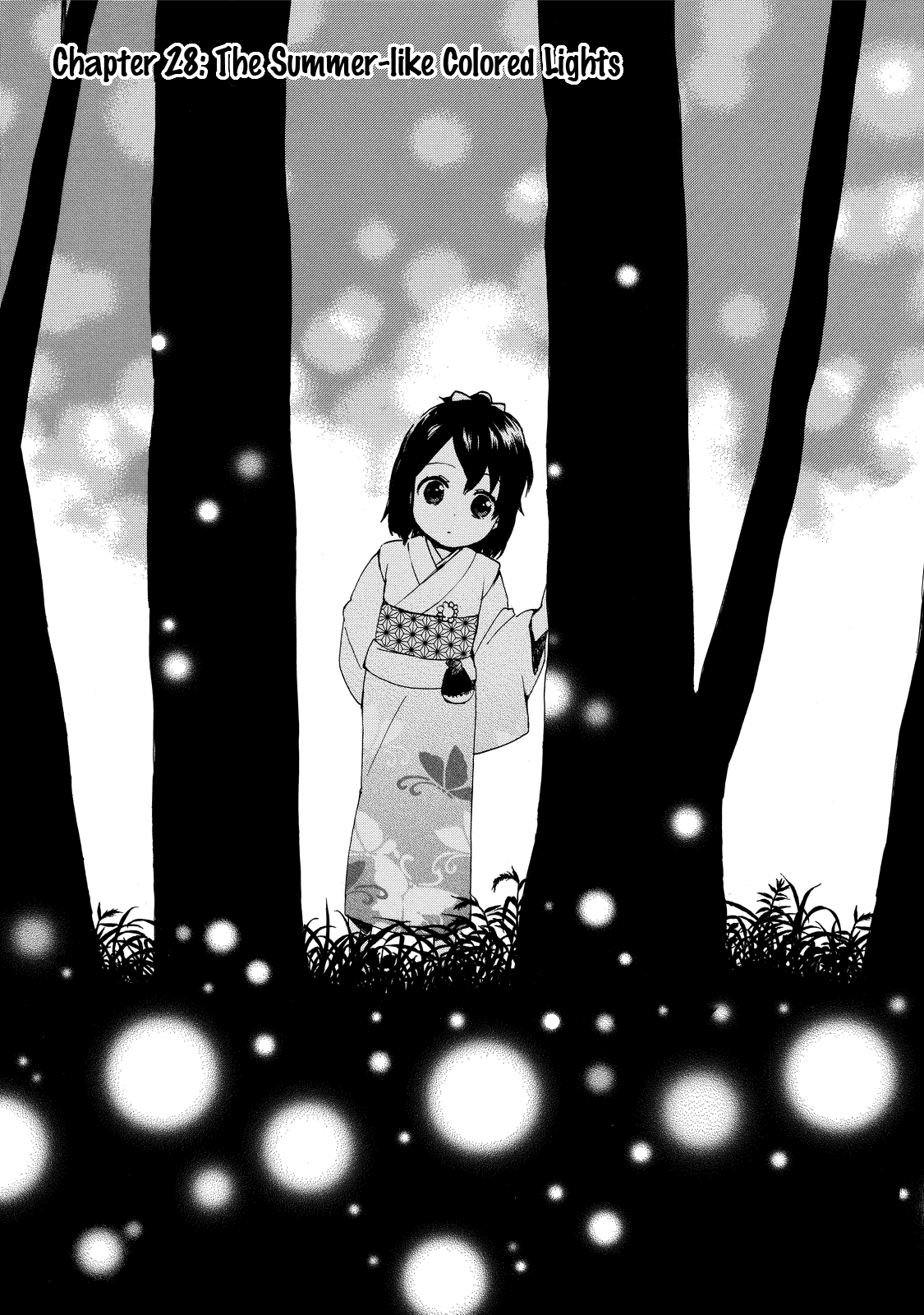 The Cute Little Granny Girl Hinata-chan Chapter 28 page 1 - Chapter 28: The Summer-like Colored Lights