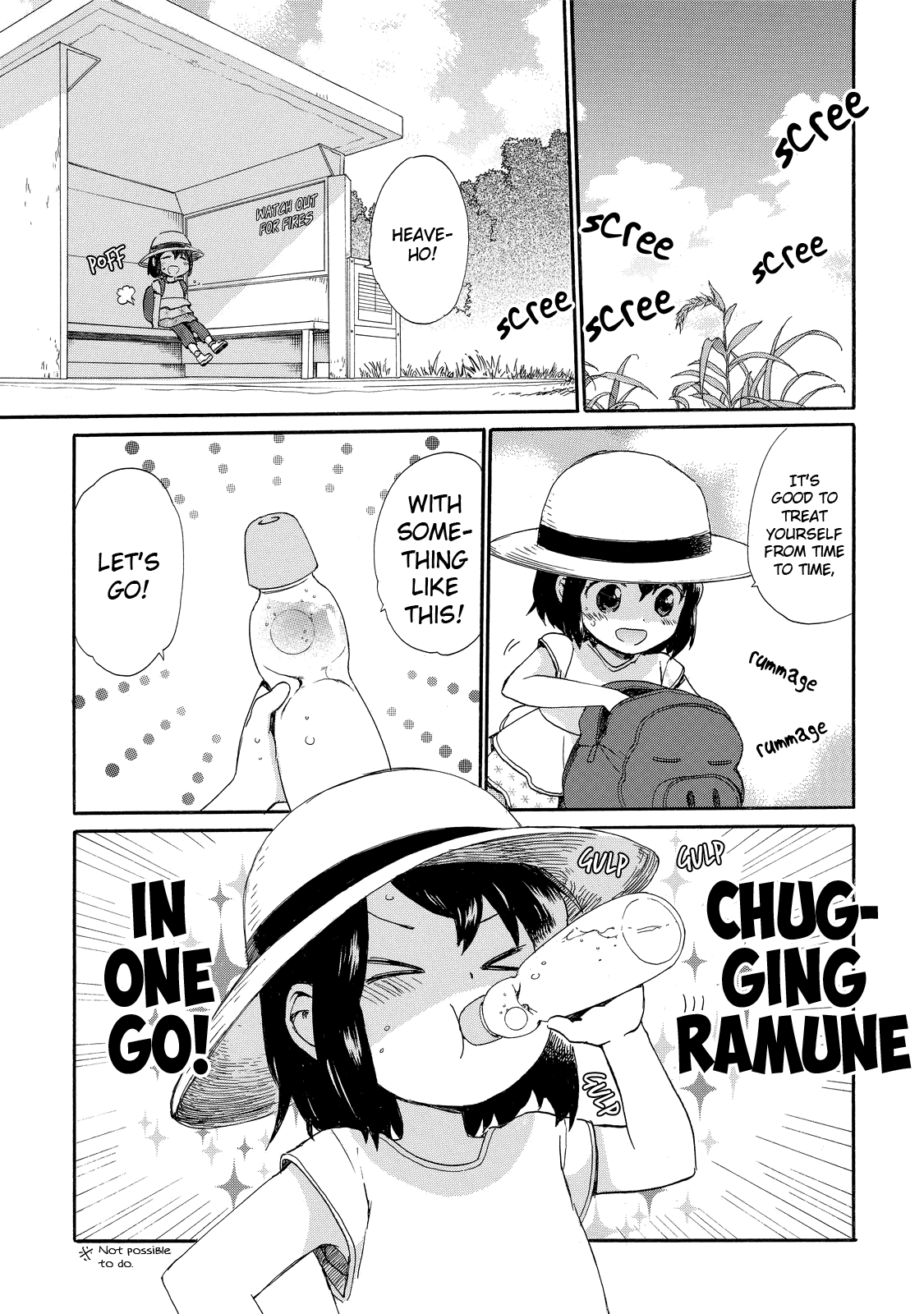 The Cute Little Granny Girl Hinata-chan Chapter 28 page 3 - Chapter 28: The Summer-like Colored Lights