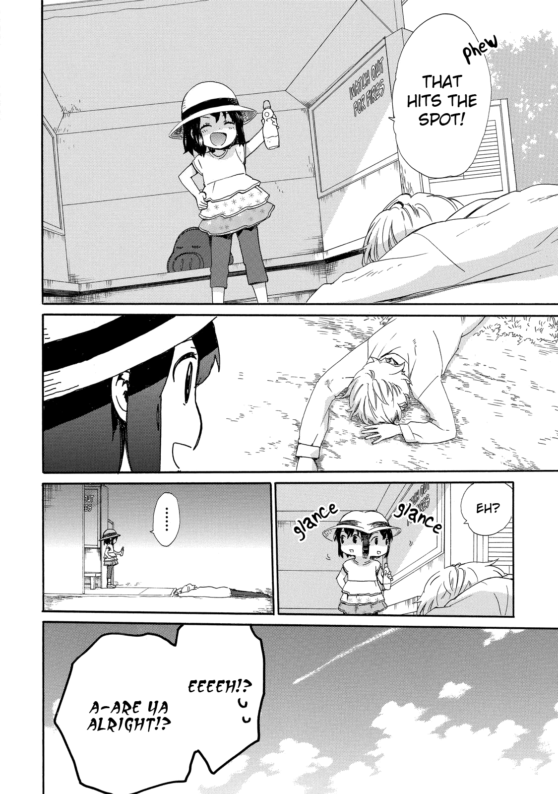 The Cute Little Granny Girl Hinata-chan Chapter 28 page 4 - Chapter 28: The Summer-like Colored Lights