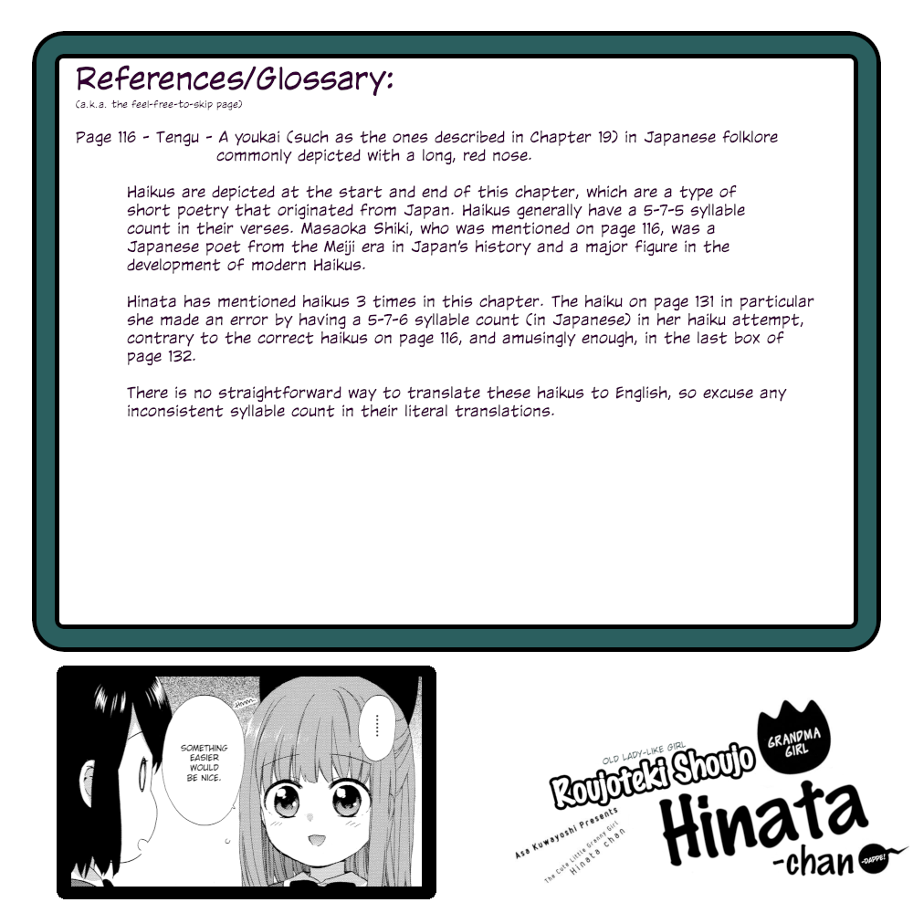 The Cute Little Granny Girl Hinata-chan Chapter 32 page 19 - Chapter 32: The Baked Potato-like Episode