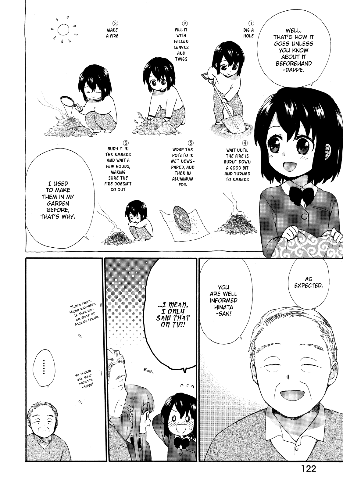 The Cute Little Granny Girl Hinata-chan Chapter 32 page 8 - Chapter 32: The Baked Potato-like Episode