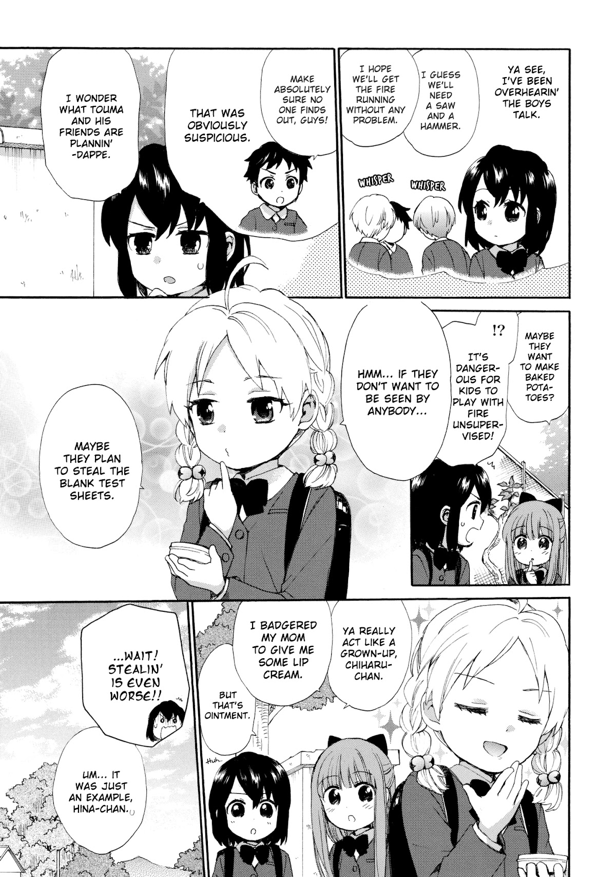 The Cute Little Granny Girl Hinata-chan Chapter 38 page 3 - Chapter 38: The Senpai-like Secret Base